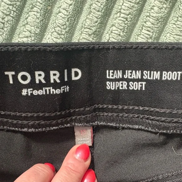 Torrid Lean Jean Super Soft Slim Boot Jeans - Picture 6 of 8